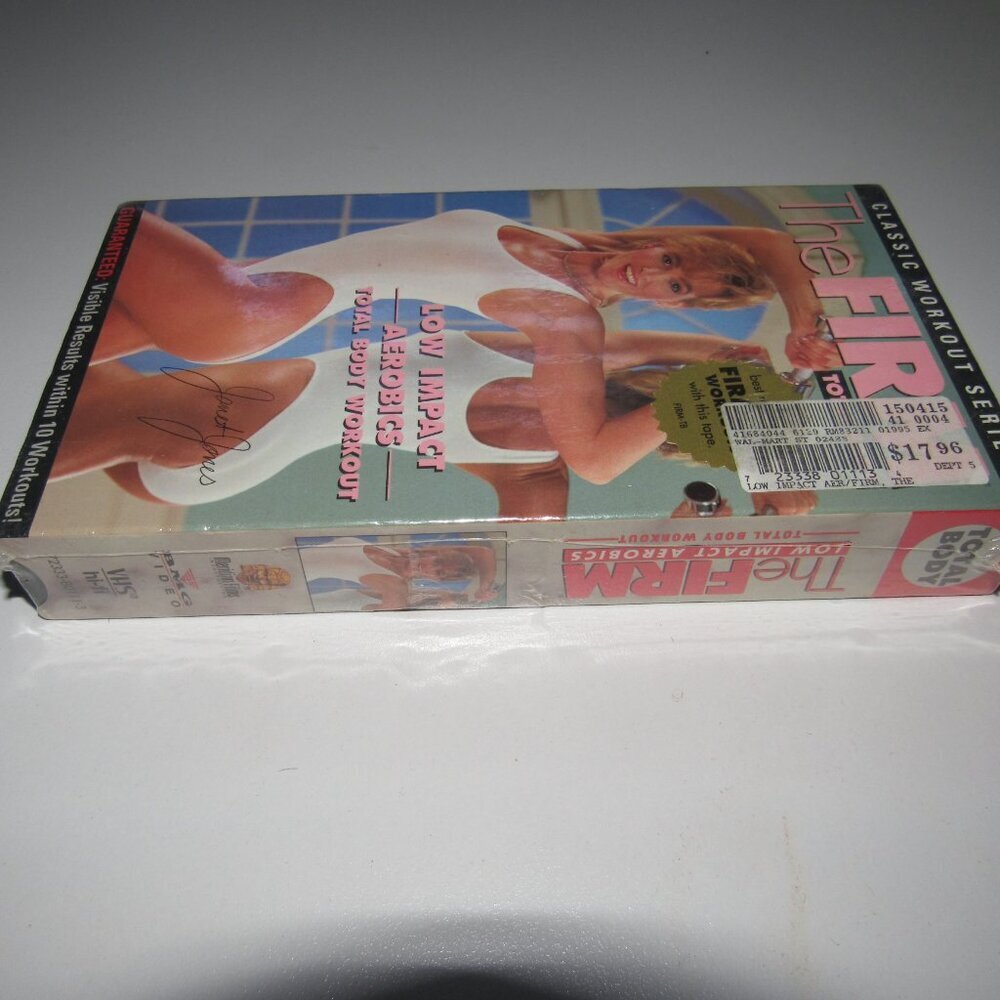 The Firm Classic Workout VHS βJanet Jones Gretzky Low Impact Aerobics Total Body - Picture 3 of 3